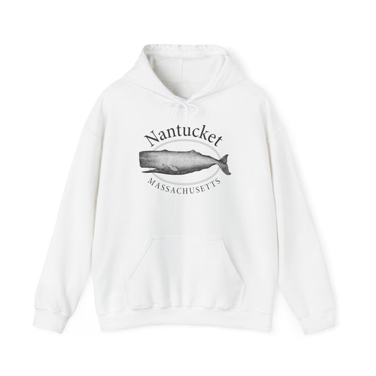 Nantucket Massachusetts Graphic Hoodie Unisex Heavy Blend™ Hooded Sweatshirt