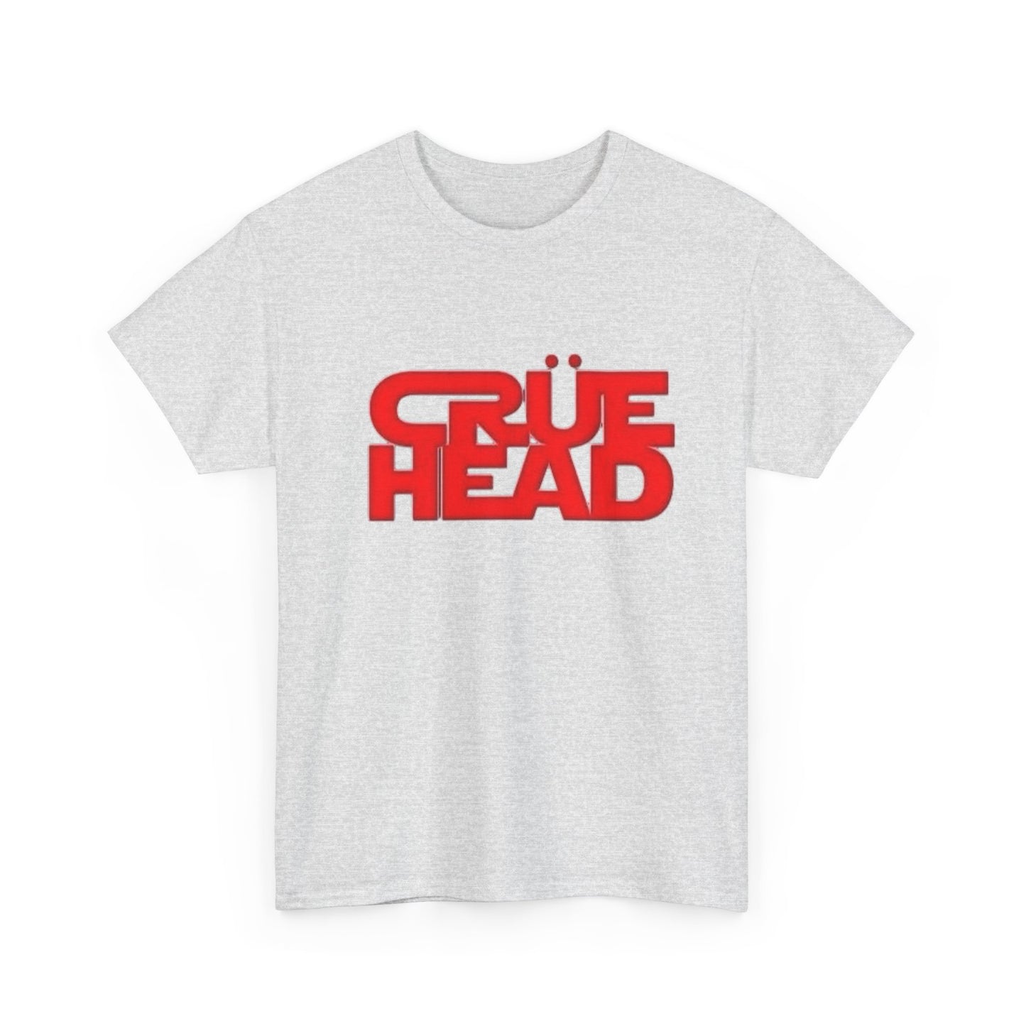 Crue Head Vintage Graphic T Shirt Unisex Heavy Cotton Tee