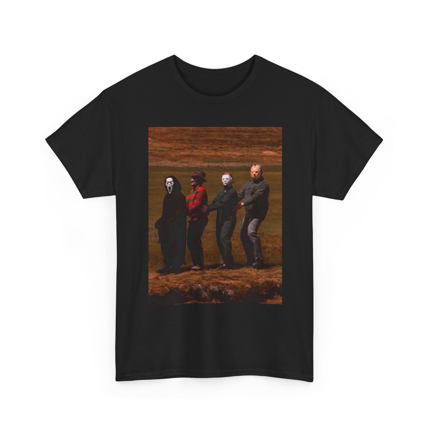 Horror Classics Funny Dancing Graphic T Shirt Unisex Heavy Cotton Tee Gift New