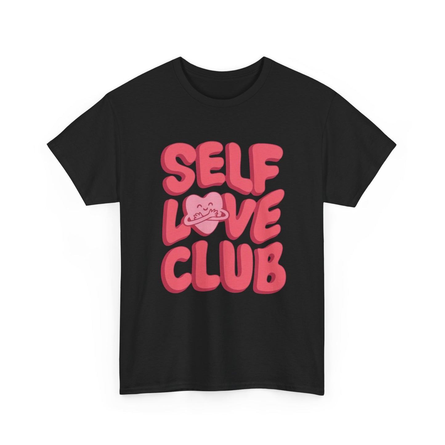 Self Love Club Hearts Graphic T Shirt Unisex Cotton Tee - New Gift - Tee