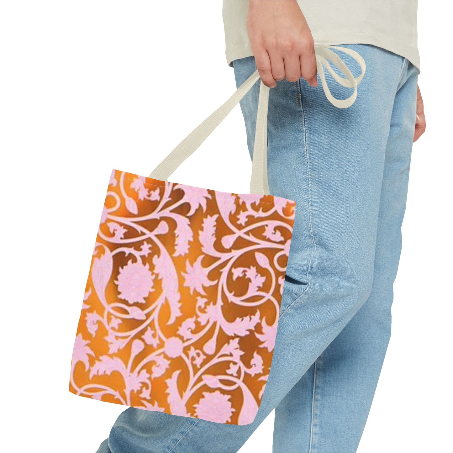 Pink And Orange Multi Color BRAND NEW MODERN Tote Bag (AOP)