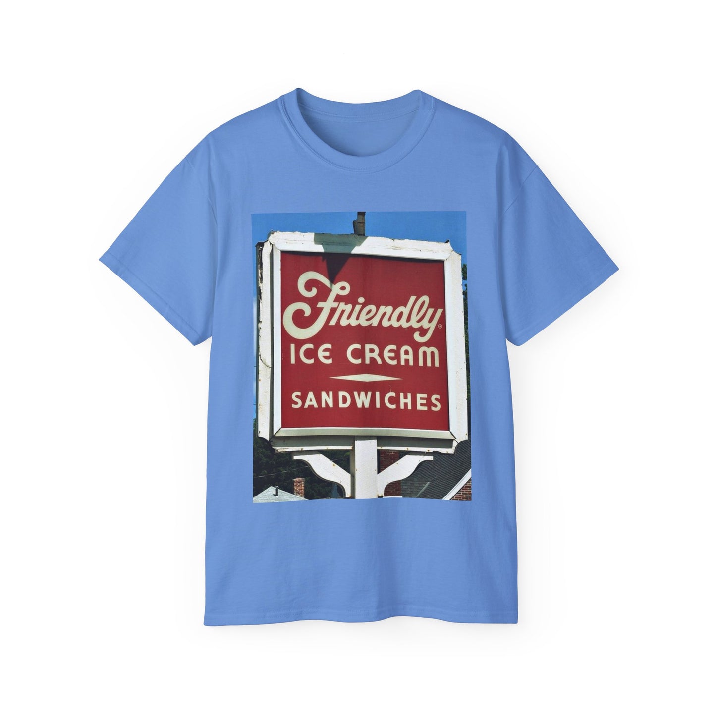 Friendlys ice cream T-shirt vintage New England restaurant chef Ultra Cotton Tee