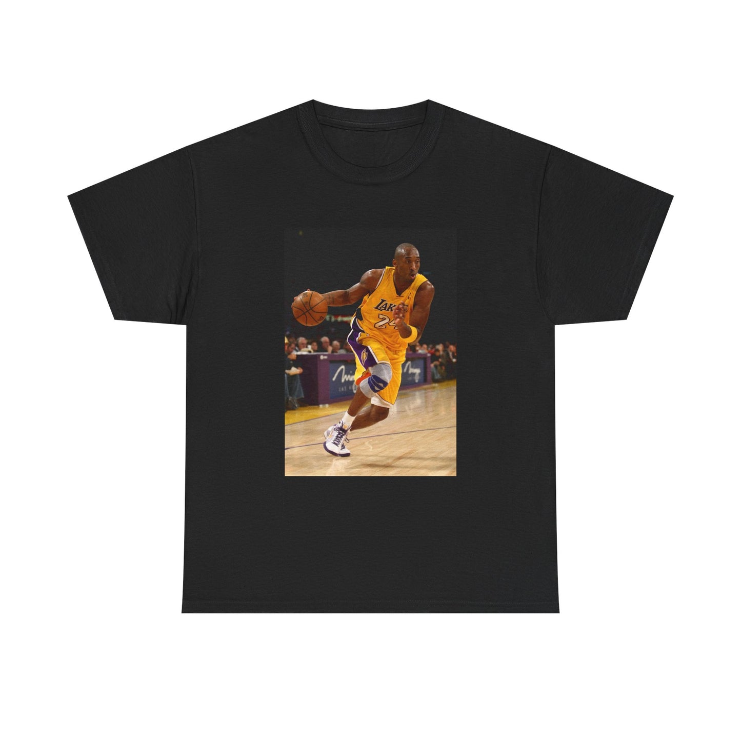 Kobe BasketBall Tshirt Vintage Lakers Retro Dunk Unisex Heavy Cotton Tee LA Cali