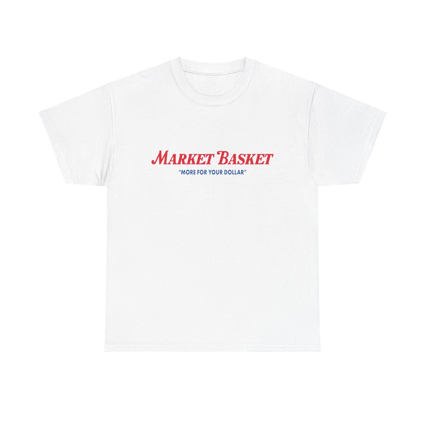 Boston vintage market basket New England retro patriots Heavy Cotton Tee