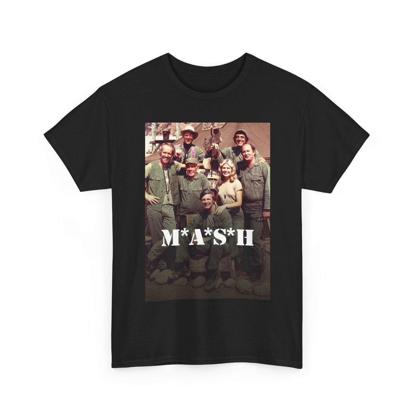 Mash Military Tshirt Vintage Tv Series Medical Retro Unisex Heavy Cotton Tee 12