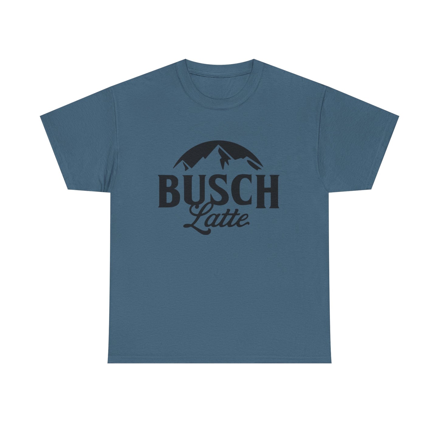 Busch Latte Funny Beer Graphic T Shirt Unisex Heavy Cotton Tee NEW