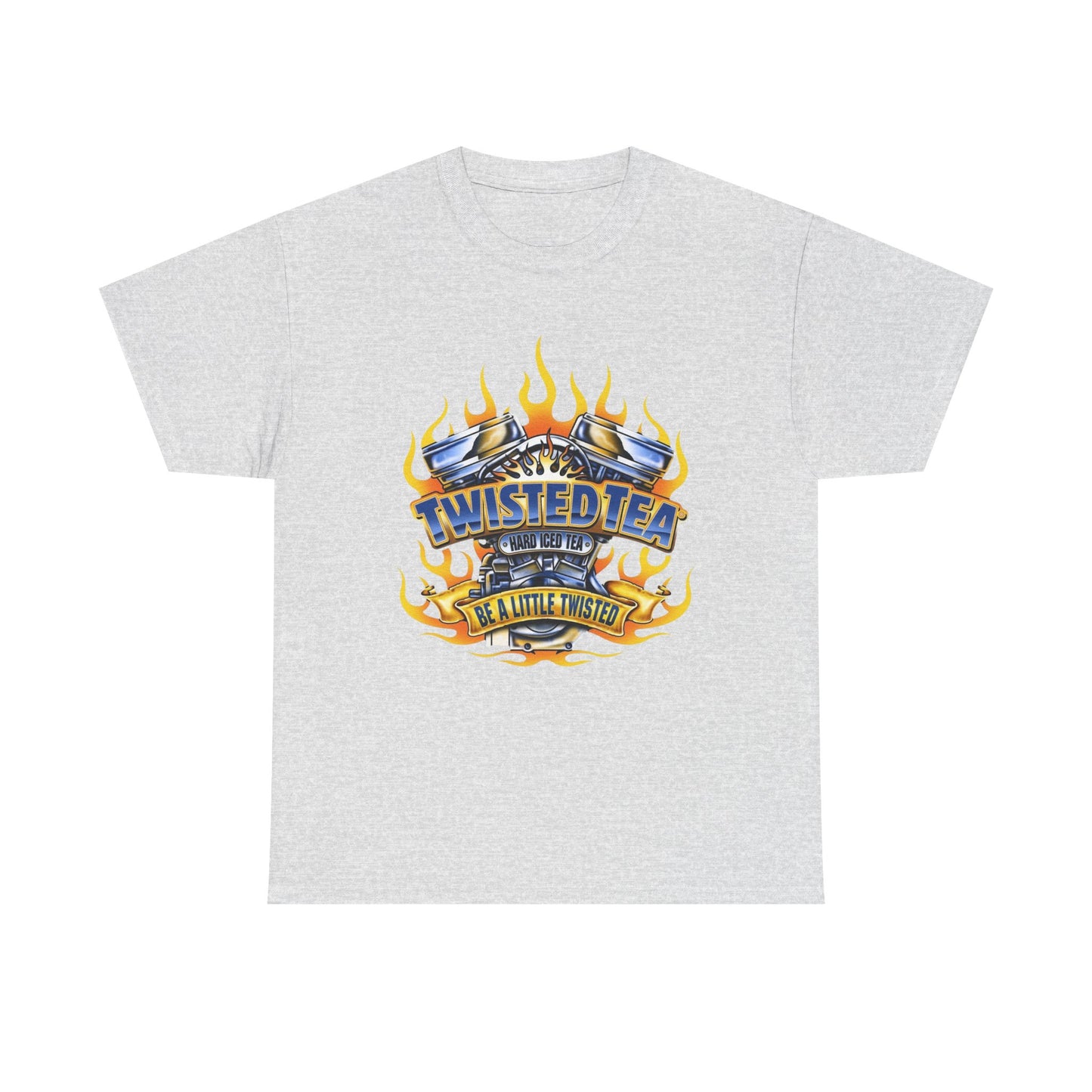 Twisted Tea Hard Graphic T Shirt Unisex Heavy Cotton Tee NEW