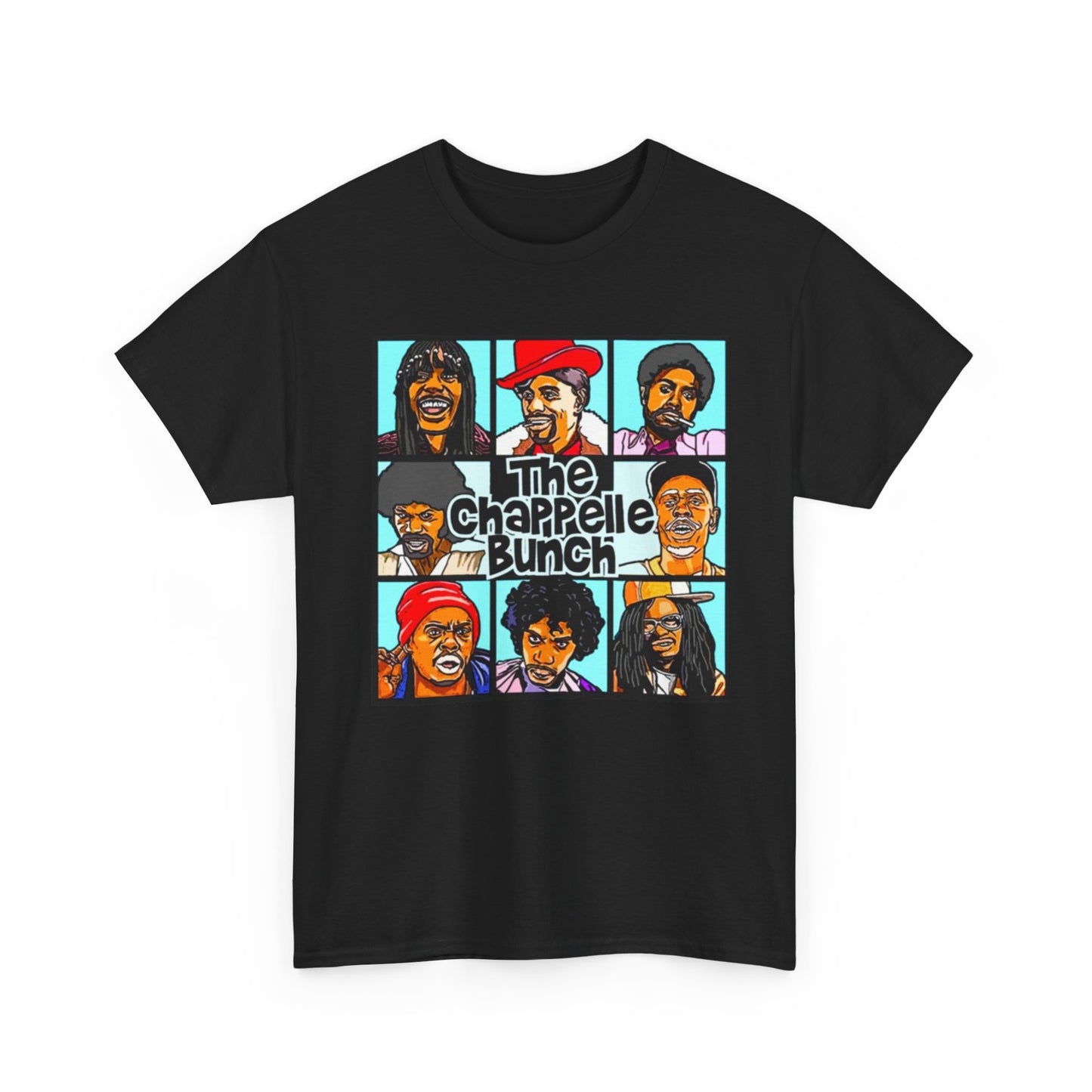 Chappelle Show Brady Bunch Graphic T Shirt Funny Retro Vintage Heavy Cotton Tee