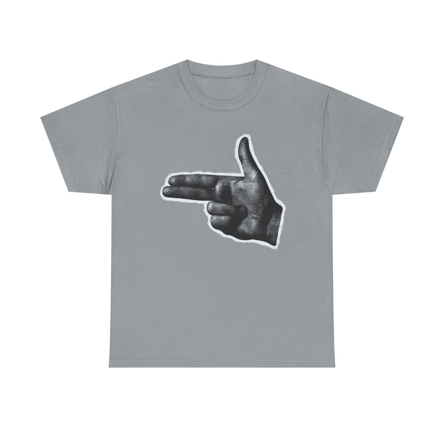 Finger Guns Graphic T Shirt Unisex Heavy Cotton NEW Tee