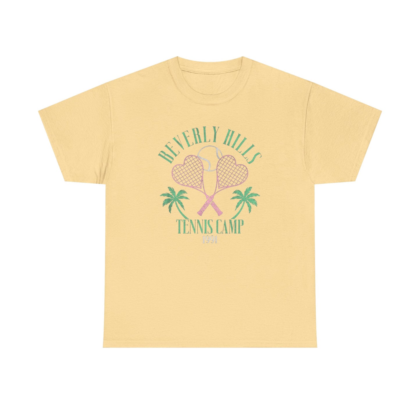 Beverly Hills Tennis Club Vintage 90's Graphic T Shirt NEW Unisex Heavy Cotton