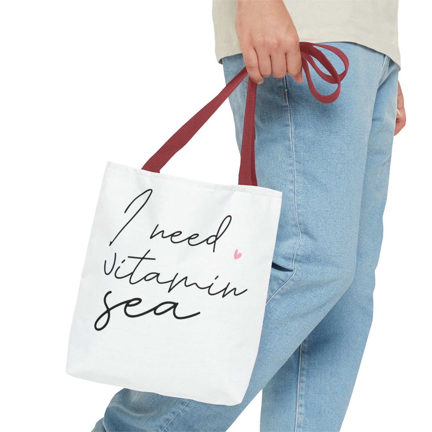 I Need Vitamin Sea BRAND NEW Modern Purse - Pocketbook - Travel Tote Bag (AOP)