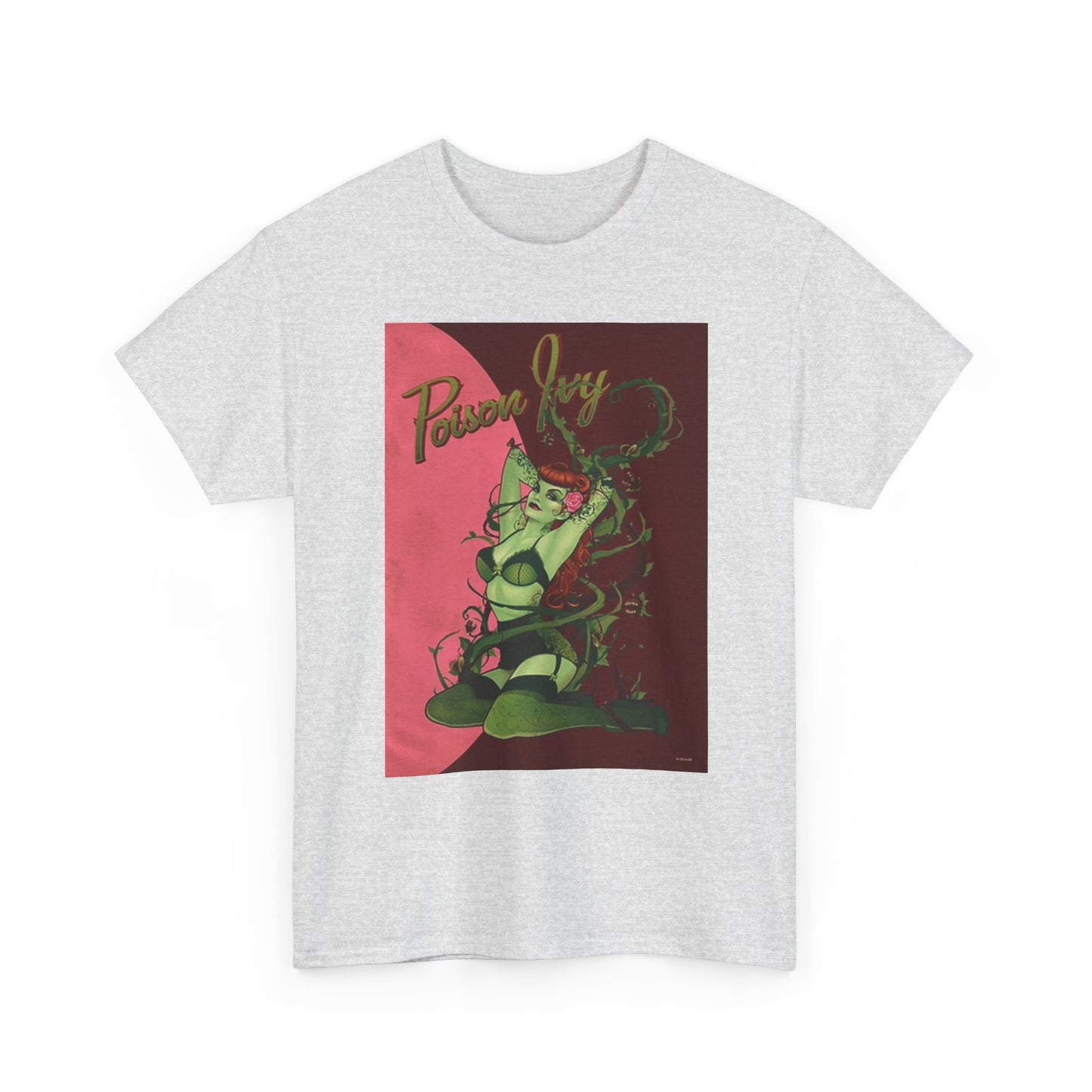 Poison Ivy Graphic T Shirt Apparel Retro Unisex Heavy Cotton Tee