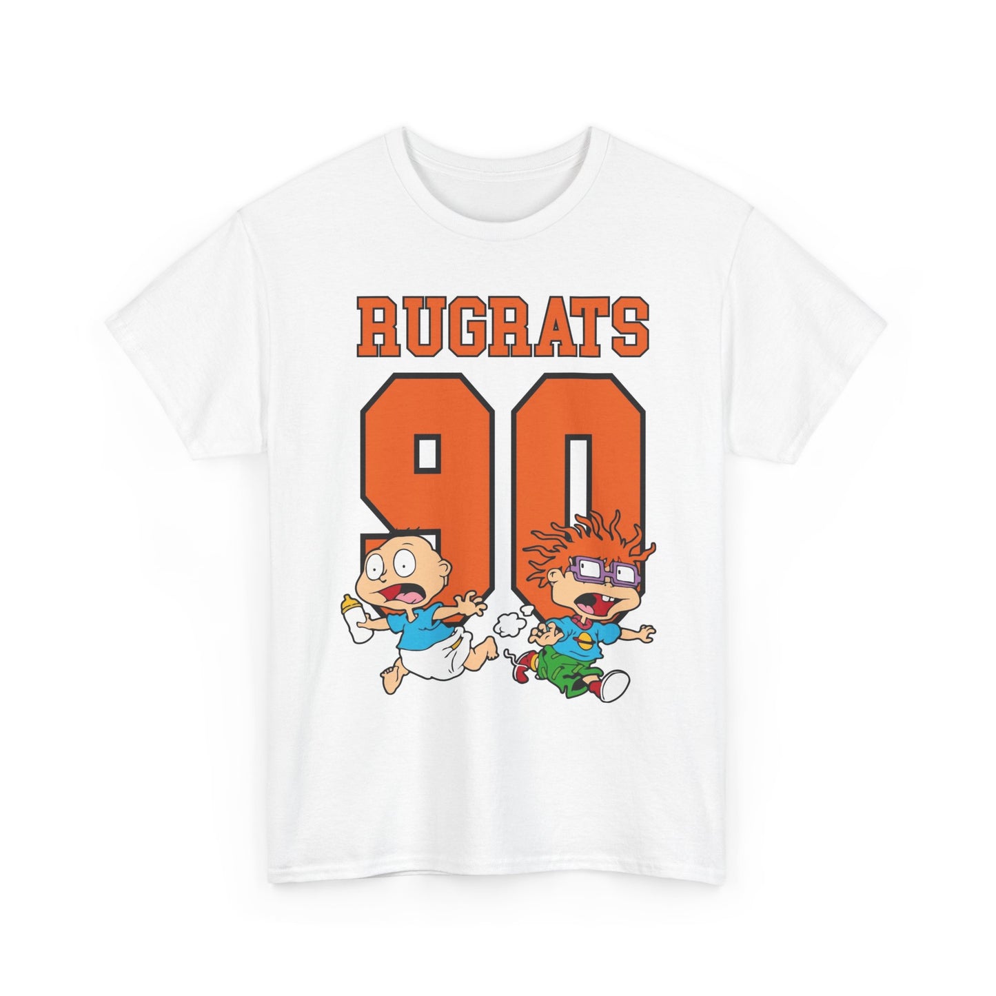 Rugrats Graphic T Shirt Vintage 90s Cartoon Unisex Heavy Cotton Tee