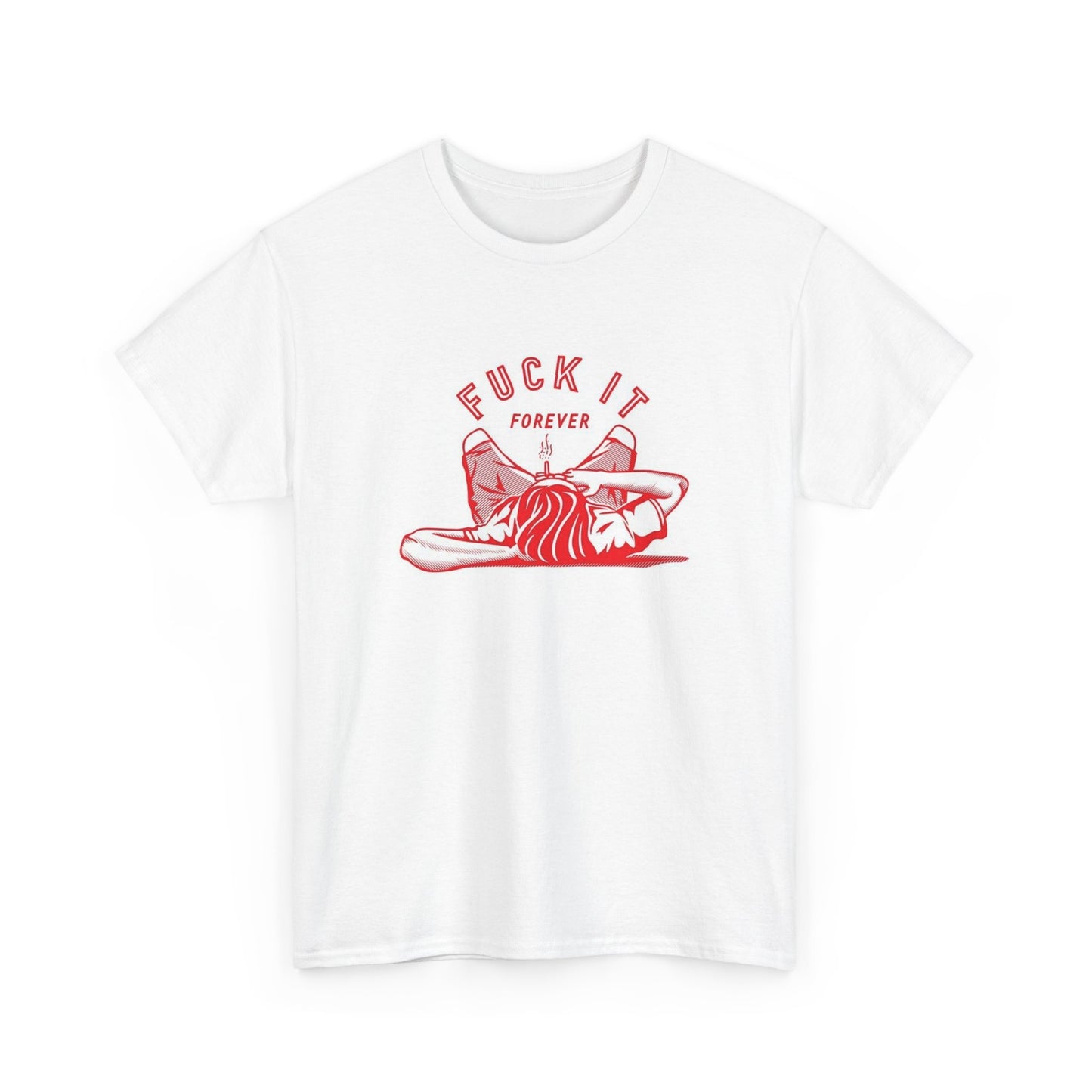Forget It Smoking Graphic T Shirt Women's BRAND NEW  Cotton Tee
