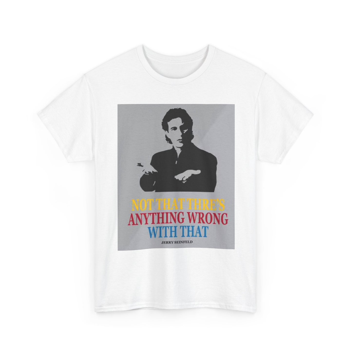 Jerry Seinfeld Comedy T Shirt Retro New York Graphic Unisex Heavy Cotton Tee