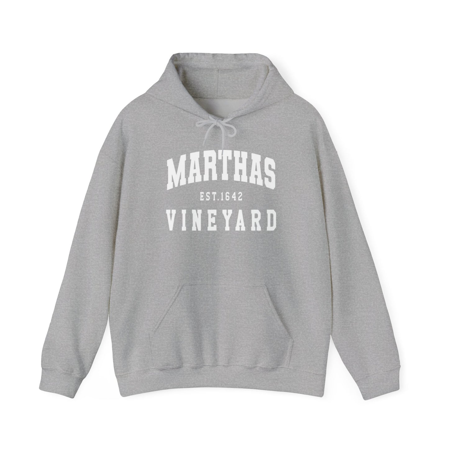 Martha's Vineyard Logo Graphic Hoodie Hooded Sweatshirt NEW ADULT