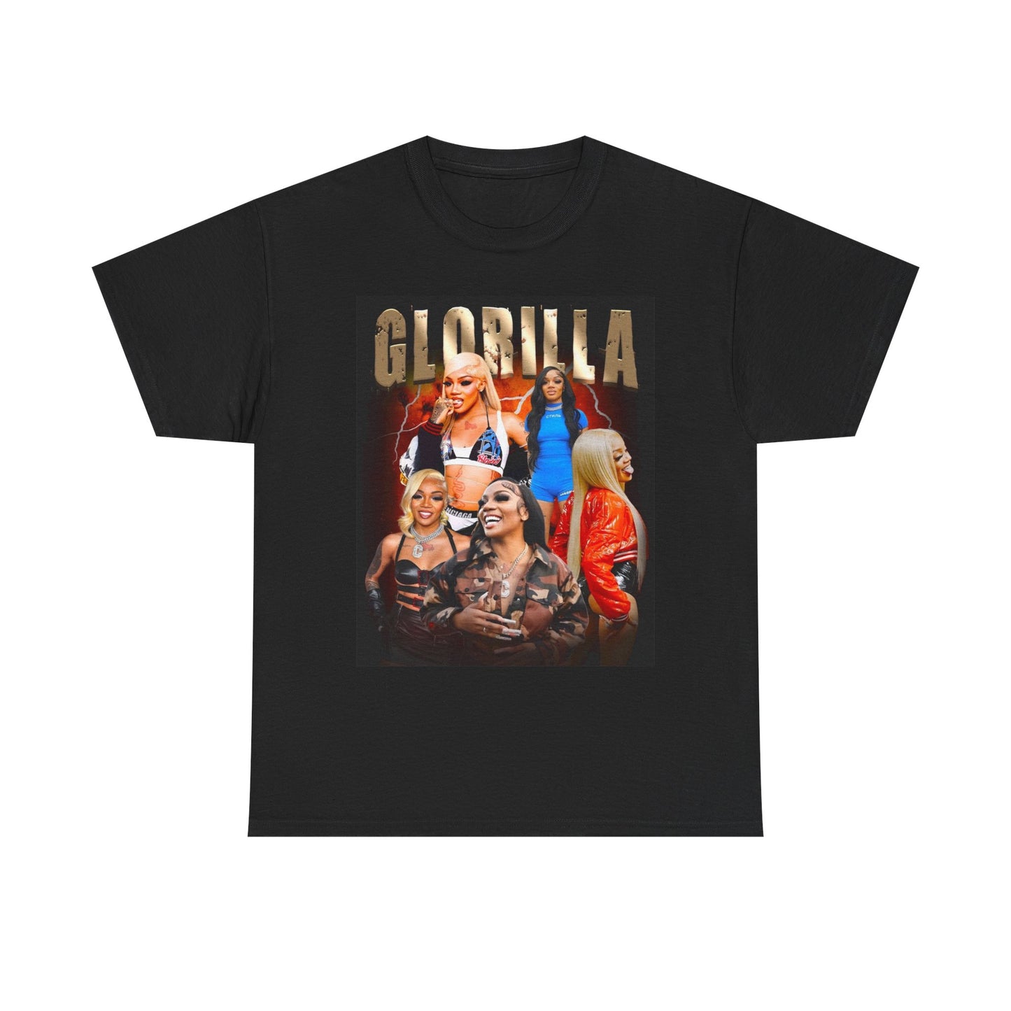 Glorilla Rap Graphic T Shirt Funny Retro Apparel Unisex Cotton Tee
