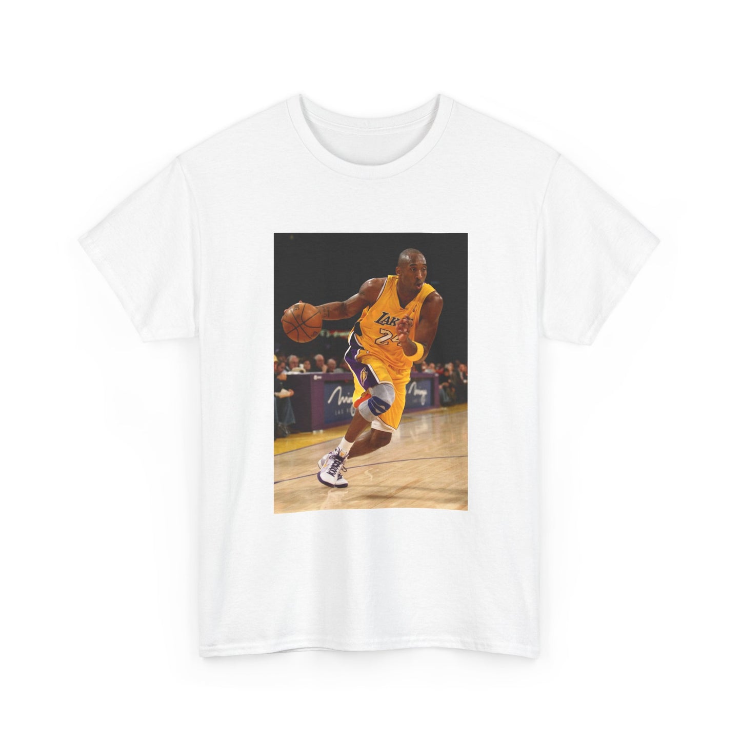 Kobe BasketBall Tshirt Vintage Lakers Retro Dunk Unisex Heavy Cotton Tee LA Cali