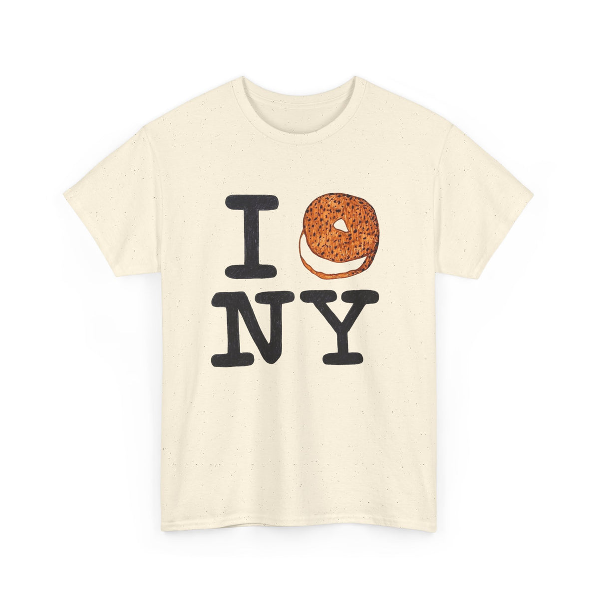 I Love New York Graphic T Shirt Men's Classic Deli's Heavy Cotton Tee