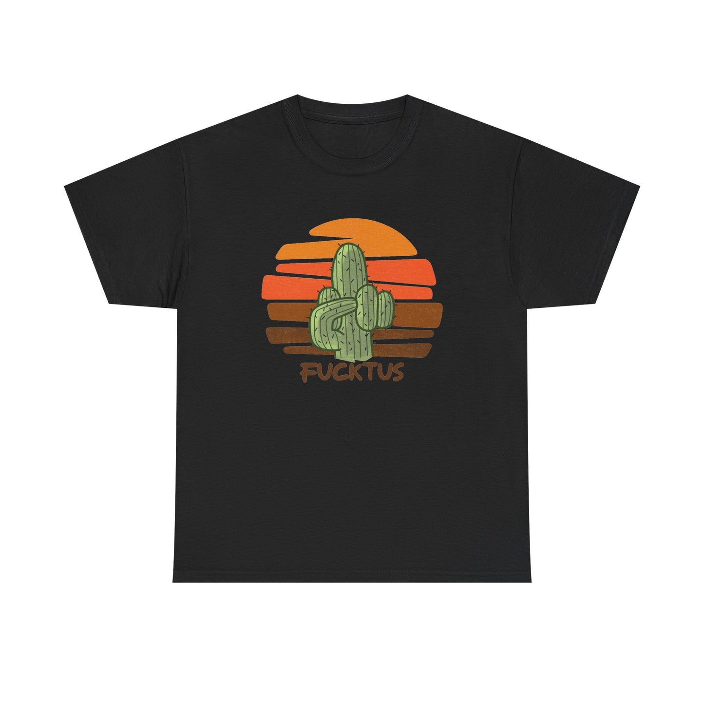 Funny Cactus Jokes Humor Graphic T Shirt Men's Heavy Cotton Tee