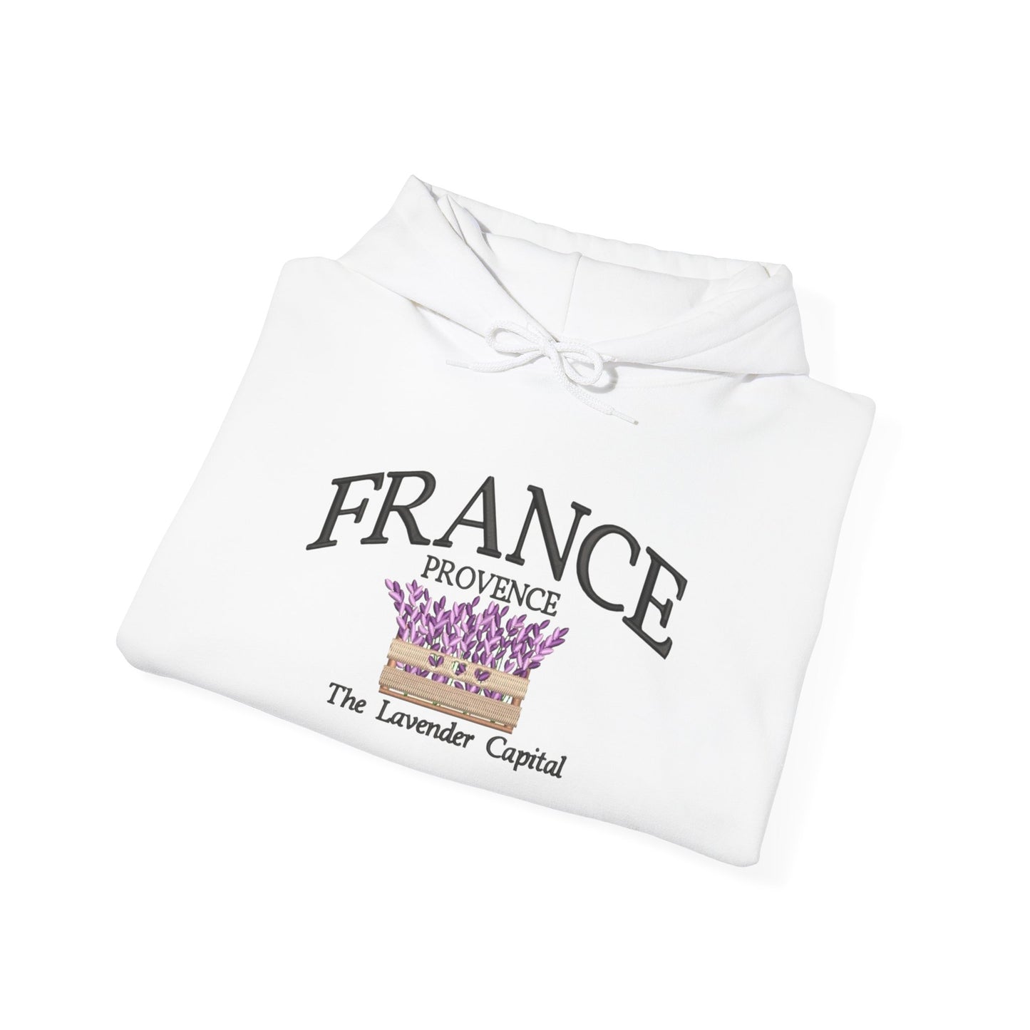France Lavender Capitol Graphic Hoodie Heavy Blend Sweatshirt NEW