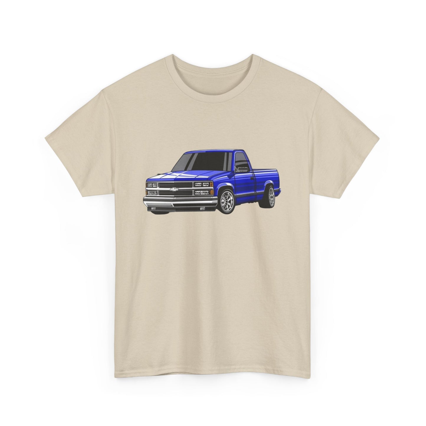 Chevy OBS Pickup 90s Graphic T Shirt Unisex Heavy Cotton Tee NEW