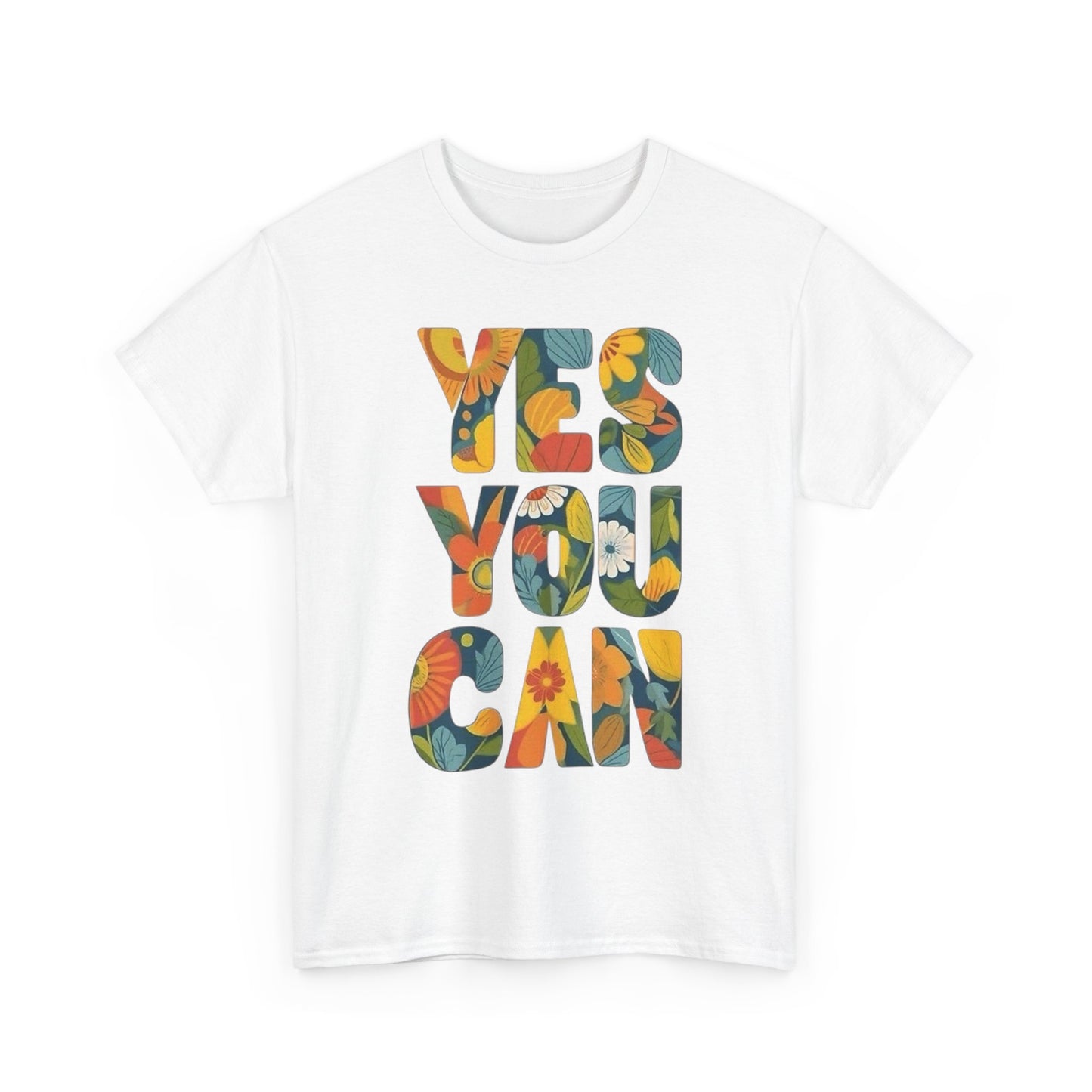 Yes You Can Graphic T Shirt Adult NEW