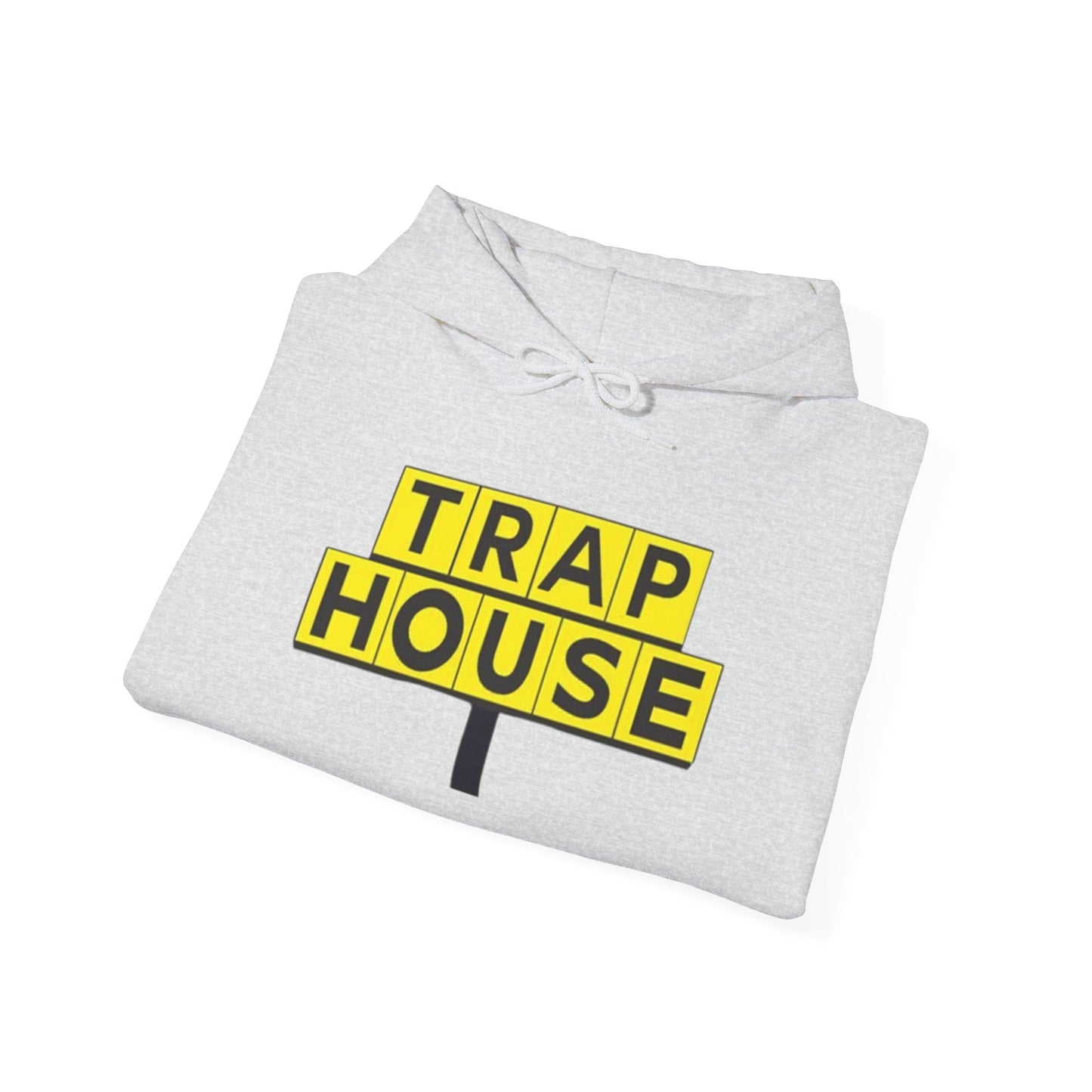 Trap House Waffle House Graphic Hoodie Unisex Heavy Blend™ Hooded Sweatshirt