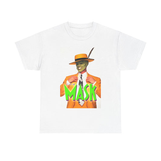 The Mask Tshirt Vintage Jim Carrey Graphic 90s Rare Unisex Heavy Cotton Tee