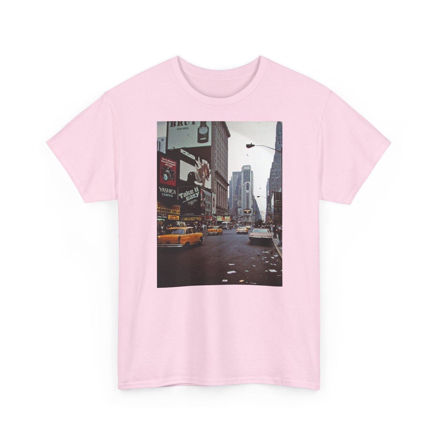New York retro vintage supreme style Heavy Cotton Tee