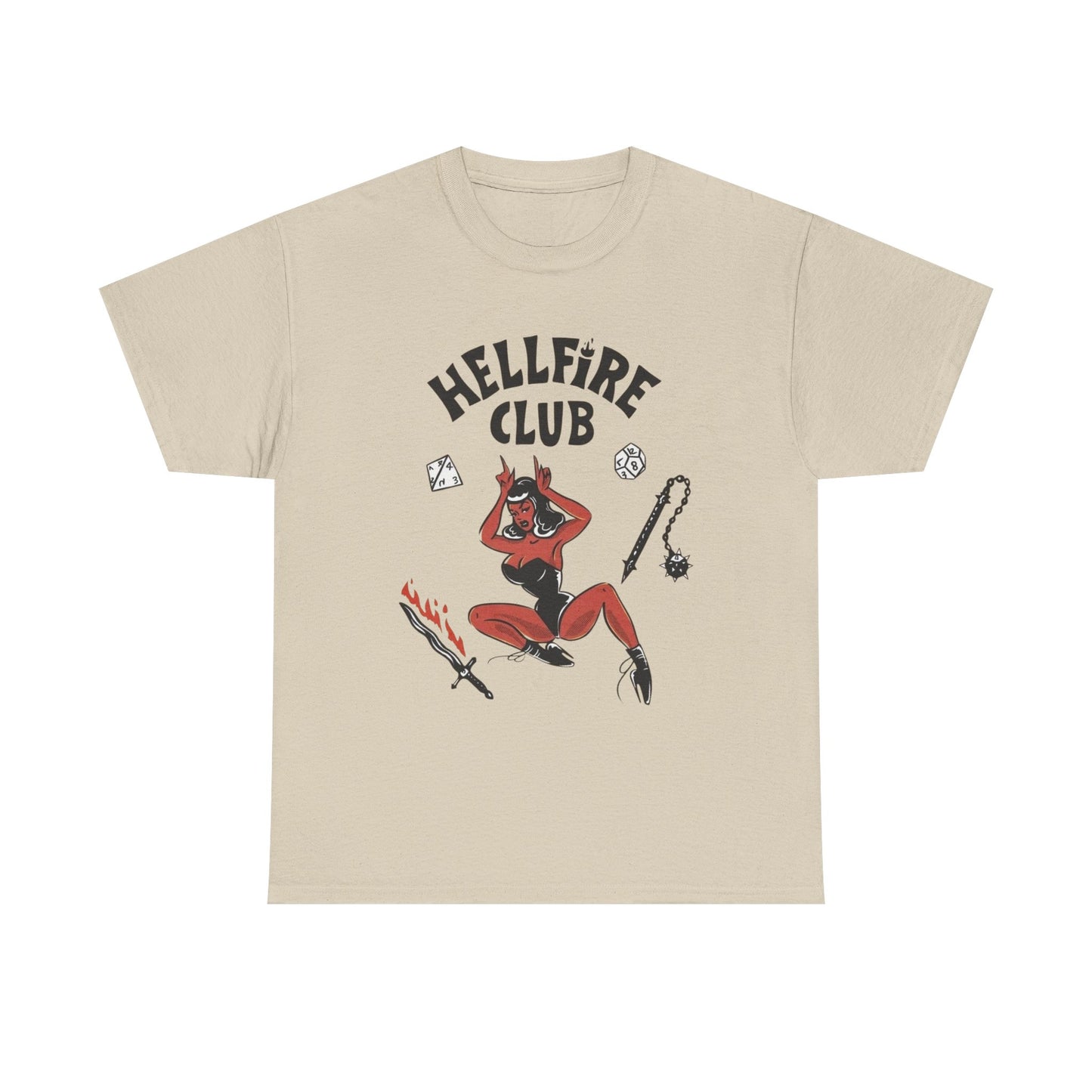 Hellfire Club Graphic T-Shirt Comfy Cotton Tee Brand NEW