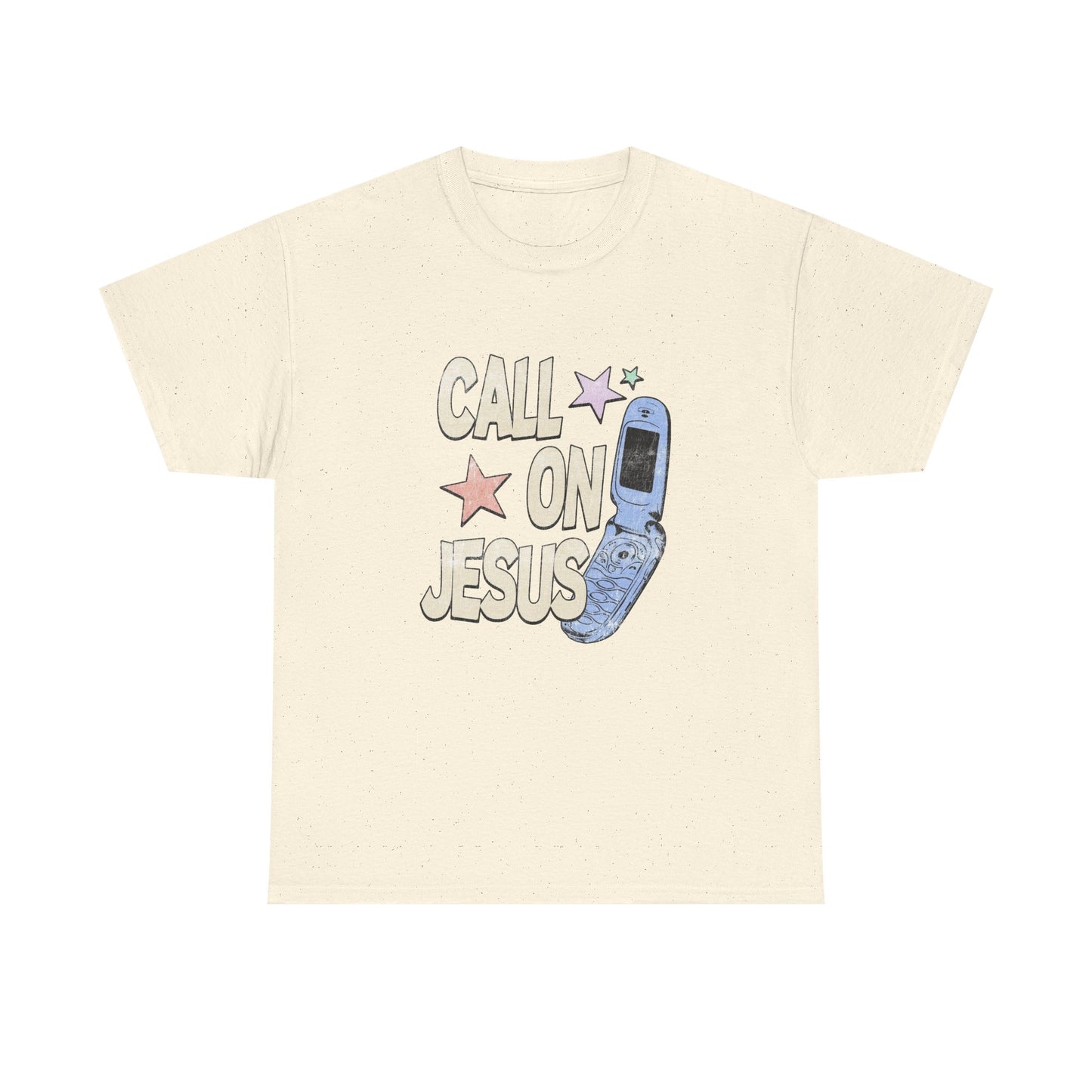 Call On Jesus Graphic T Shirt Unisex Heavy Cotton Tee