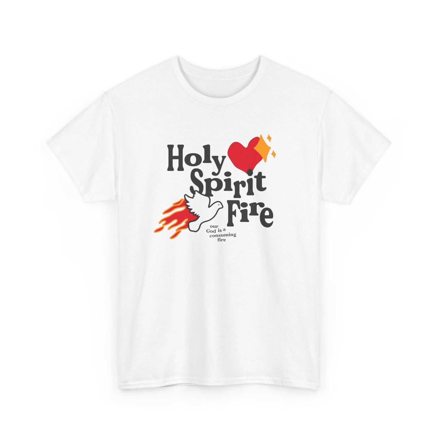 Holy Spirit Fire Graphic T Shirt ADULT NEW