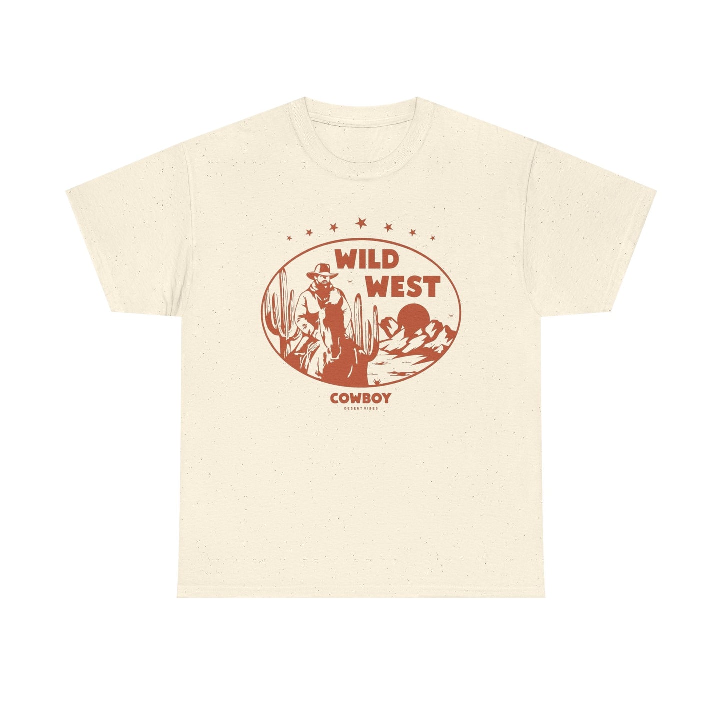 Wild West Cowboys Graphic T Shirt NEW ADULT TEE Cotton