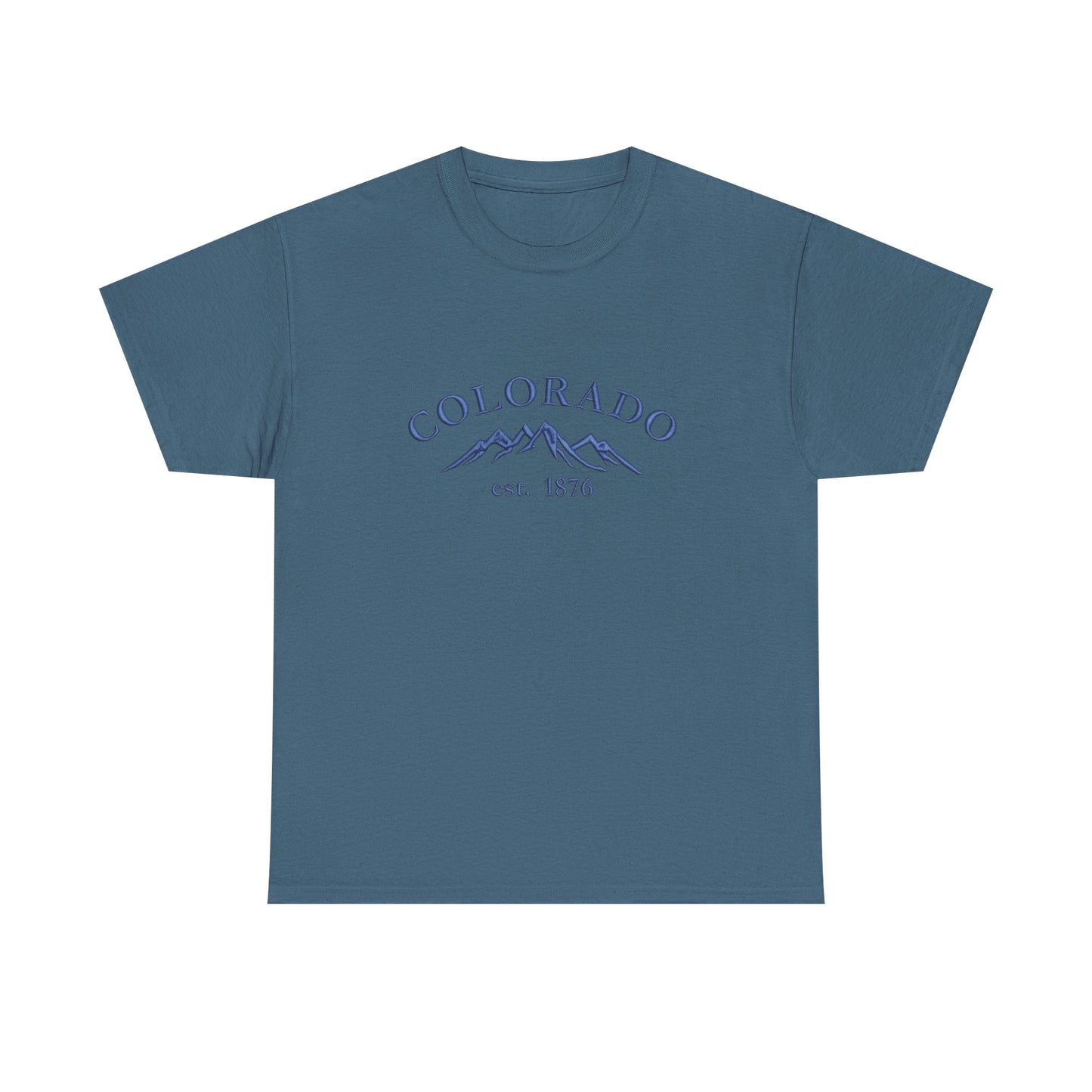 Colorado Rockies Graphic T Shirt NEW Unisex Heavy Cotton Tee