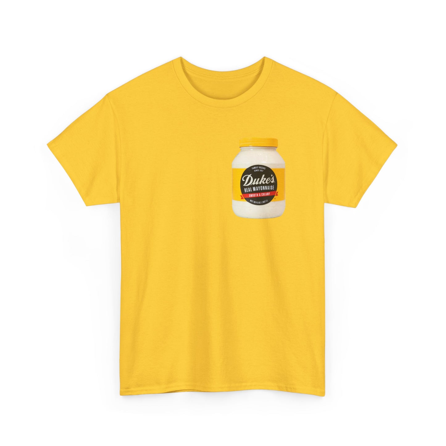 Dukes Mayo Funny Graphic T Shirt Vintage Jokes Southern Unisex Heavy Cotton Tee