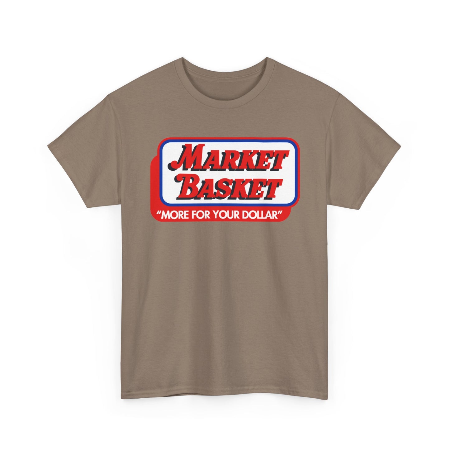 Boston vintage New England market basket patriots Heavy Cotton Tee