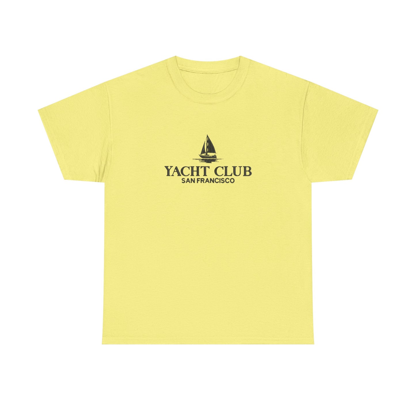 Yacht Club San Francisco Graphic T Shirt NEW Unisex Heavy Cotton Tee
