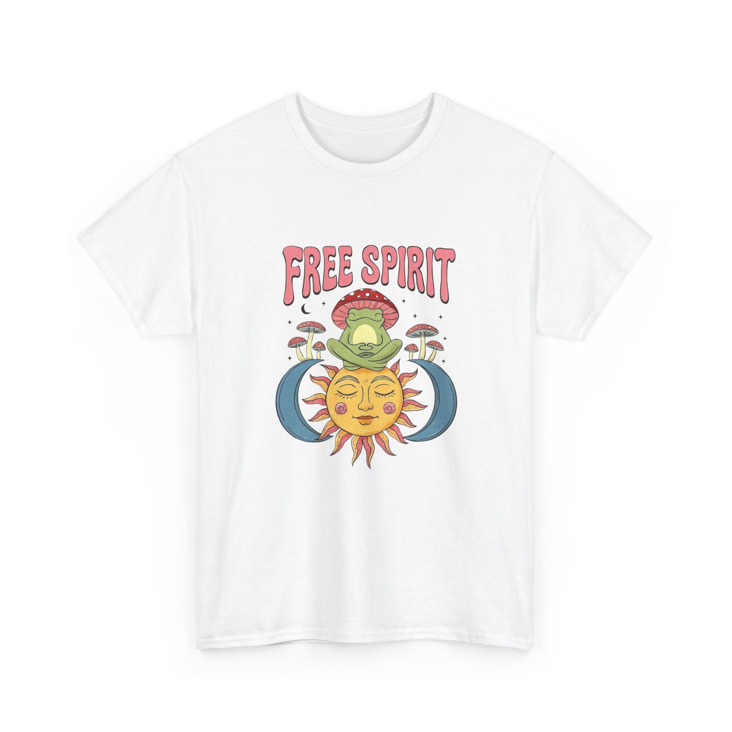 Free Spirit Graphic T-Shirt Men's Women's Heavy Cotton Tee NEW GIFT