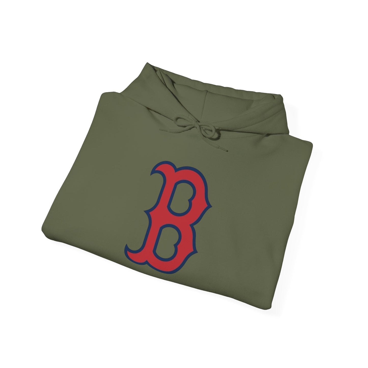 Boston Logo Hoodie Retro Multiple Colors Unisex Heavy Blend™ Hooded Sweatshirt