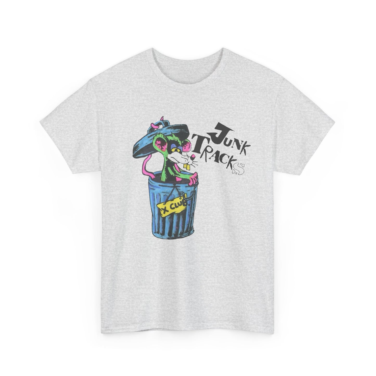 Junk Tracks Vintage Graphic T Shirt NEW Adult Unisex Heavy Cotton Tee