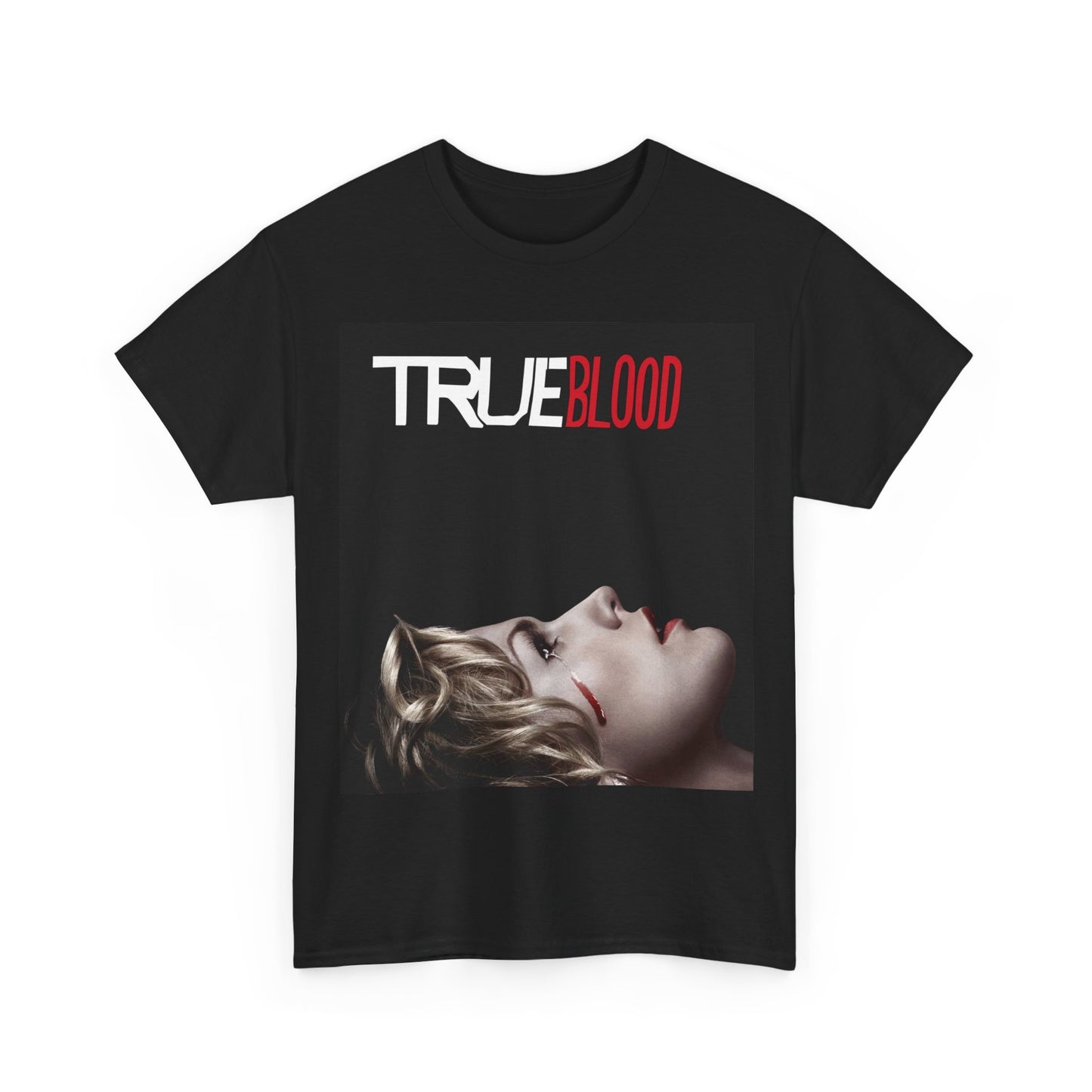 Trueblood Tv Show Shirt Vampire Horror Graphic Unisex Heavy Cotton Tee