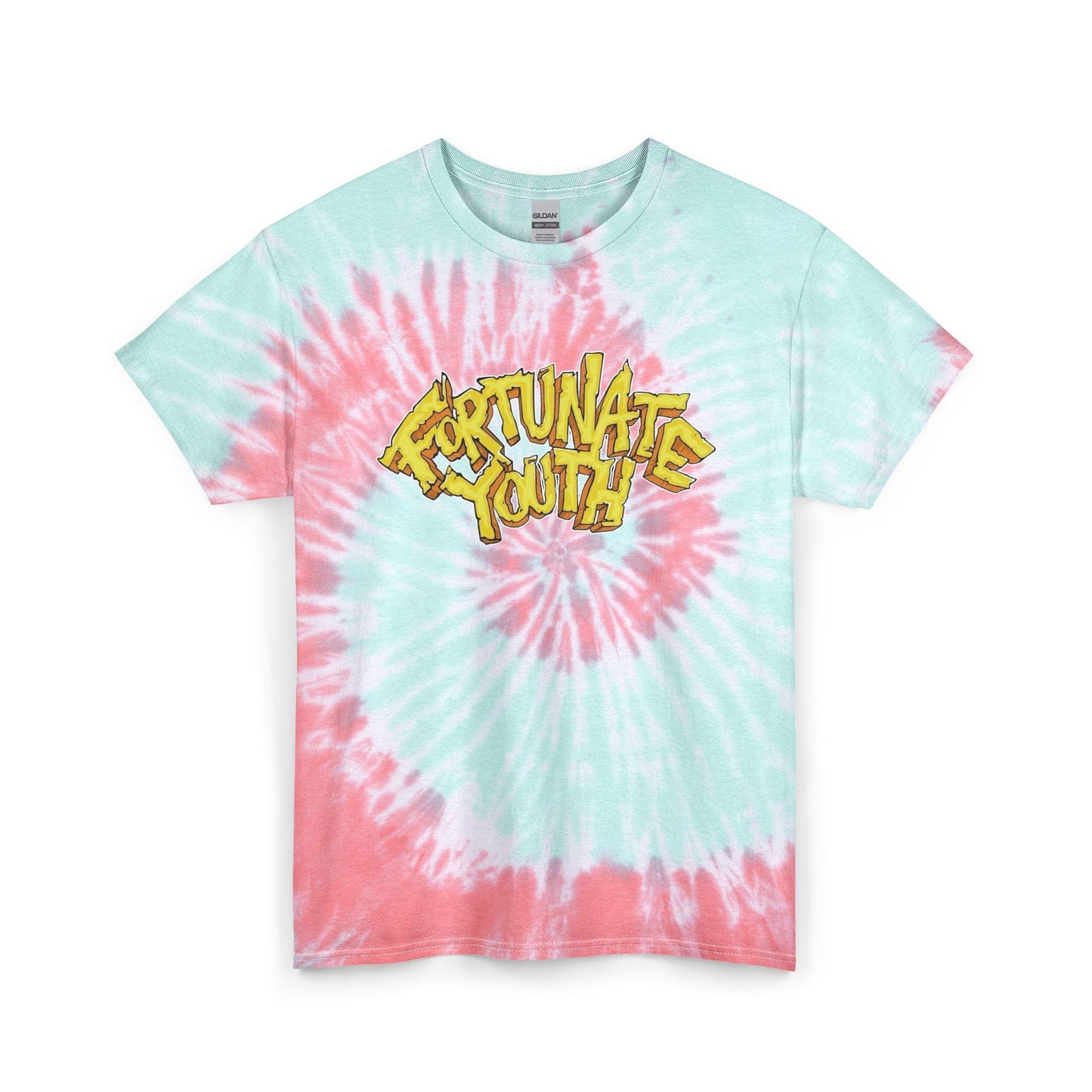 Fortunate Youth Graphic T Shirt Unisex Tie Dye Cotton Tee Gift