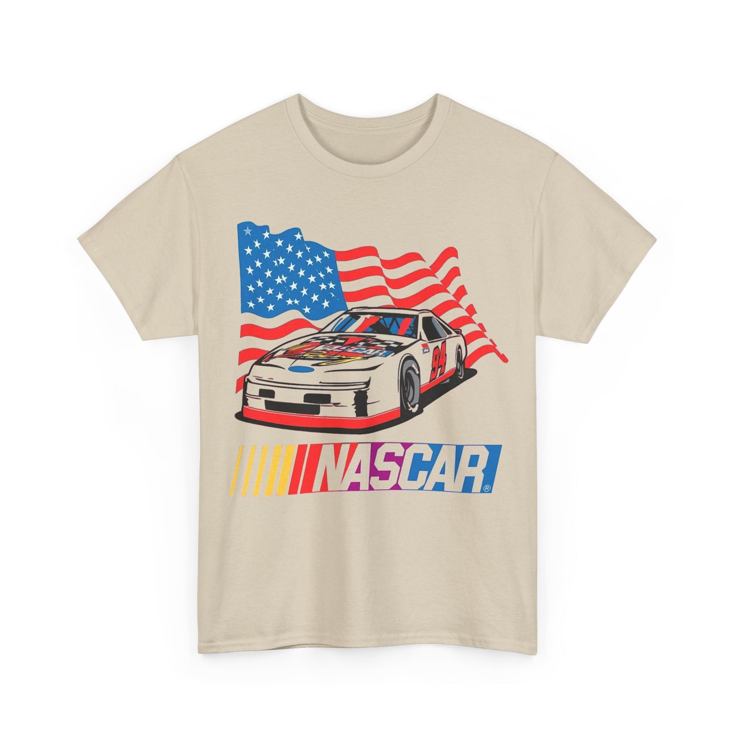 NASCAR T-shirt retro graphic classic vintage racing Unisex Heavy Cotton Tee