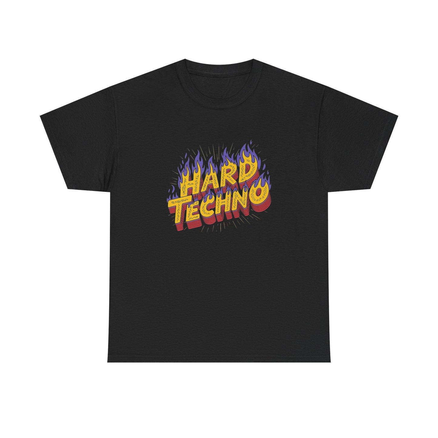 Hard Techno Graphic T Shirt NEW Adult Unisex Heavy Cotton Tee