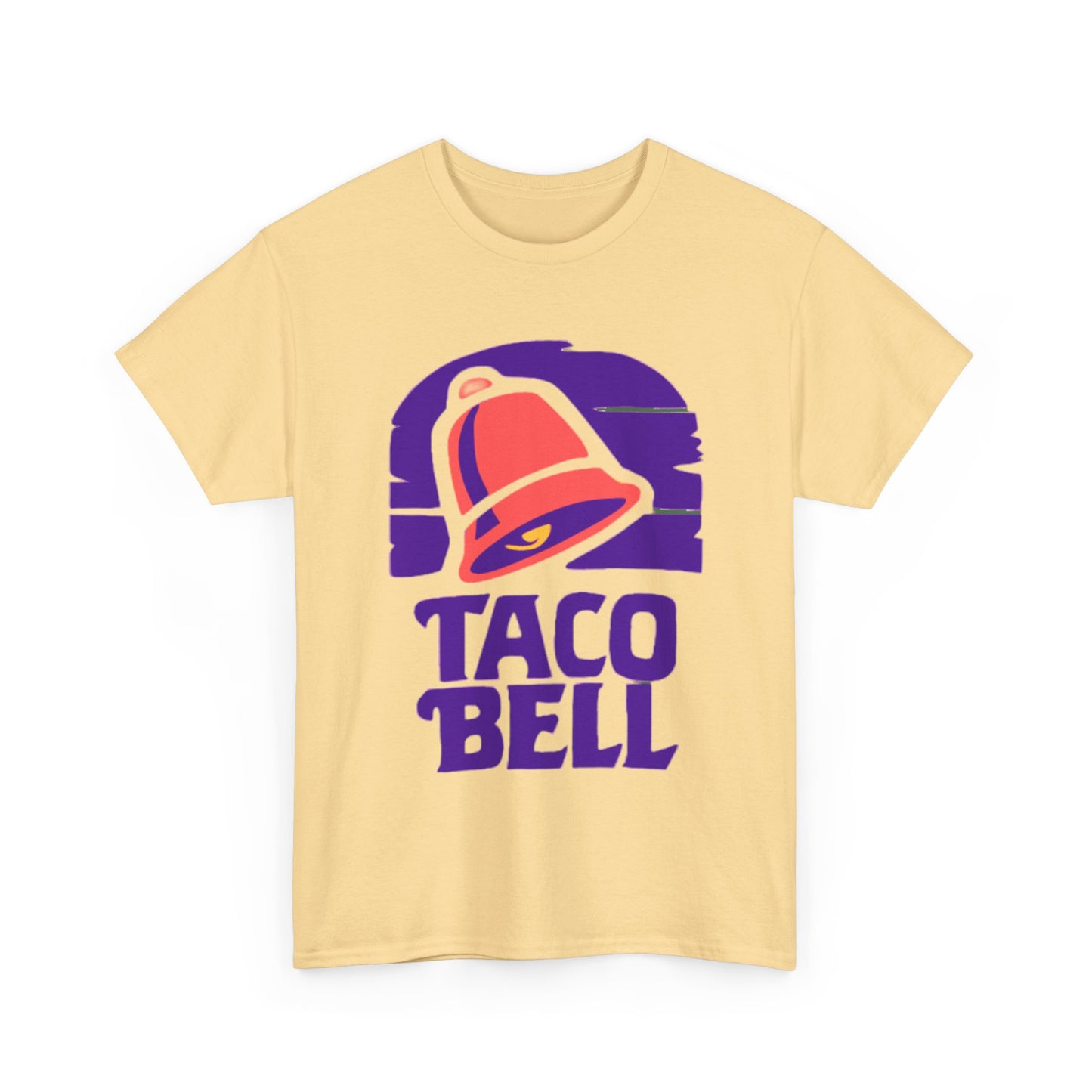 Taco Bell Shirt Funny Gift Retro Logo Mexican Restaurant Unisex Heavy Cotton Tee