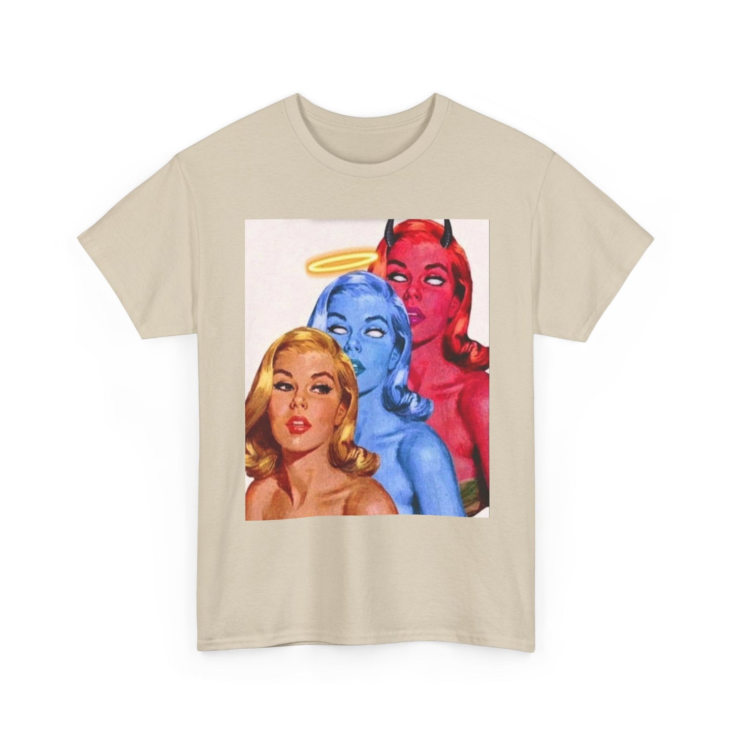 Different Personalities Graphic T-Shirt Women's Heavy Comfy Cotton Tee