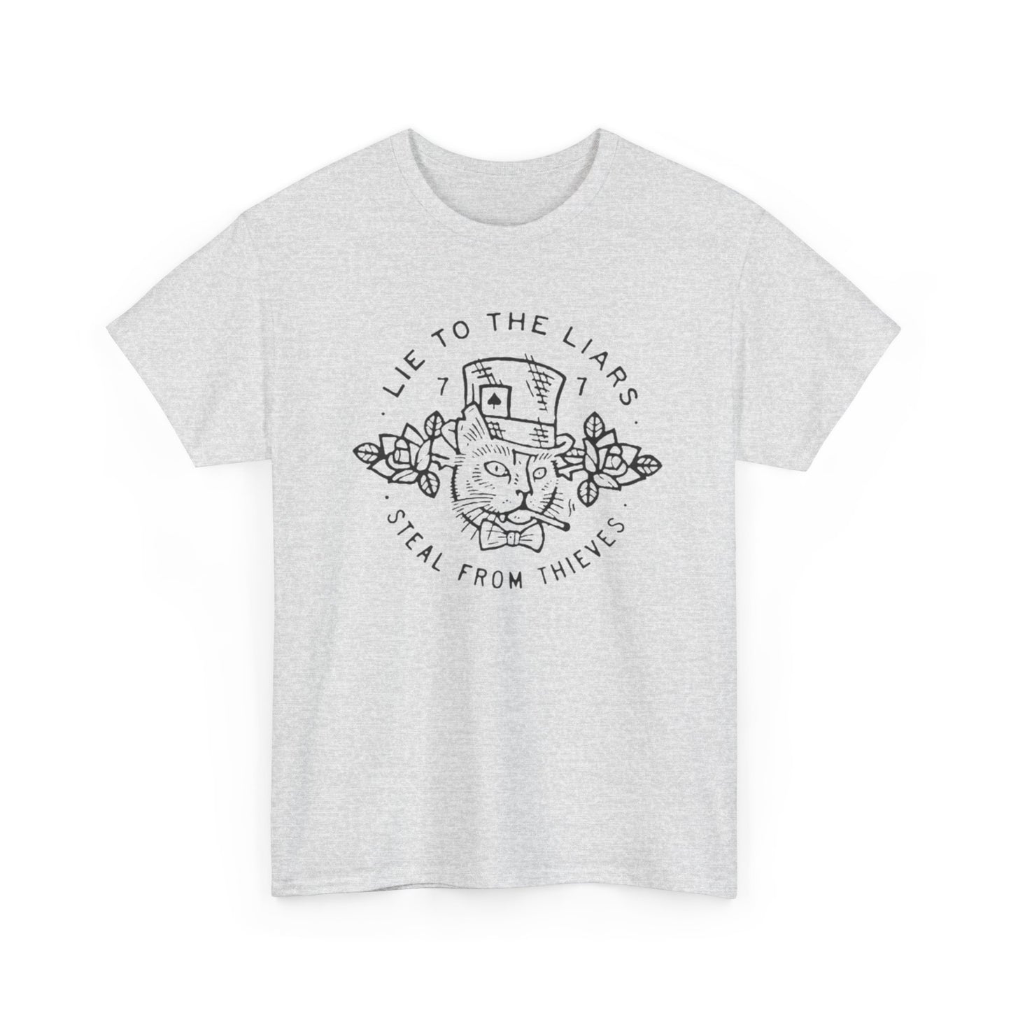 Lie To The Liars Graphic T Shirt Unisex Heavy Cotton Tee