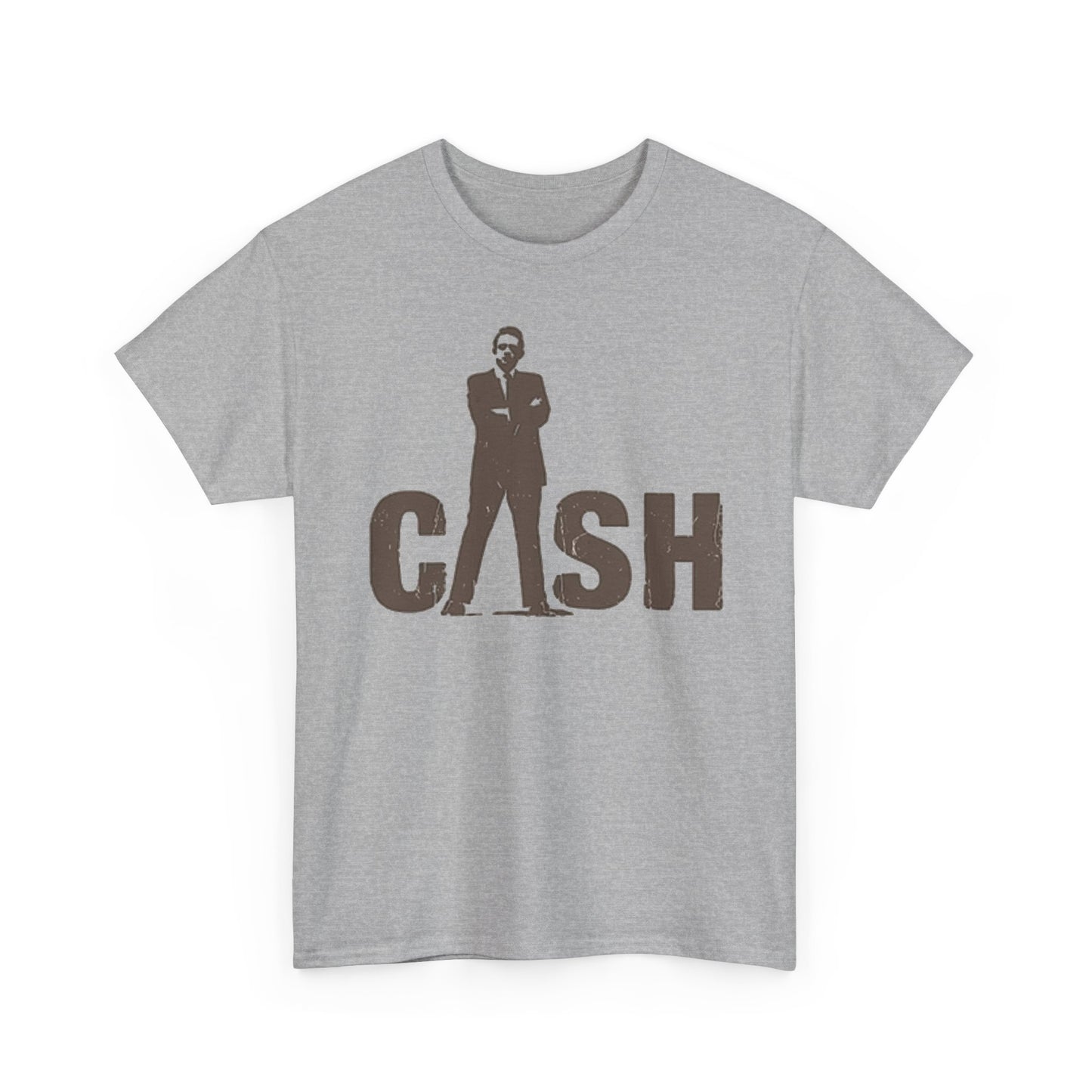 Johnny Cash Graphic T Shirt Vintage Poster Country Unisex Heavy Cotton Tee