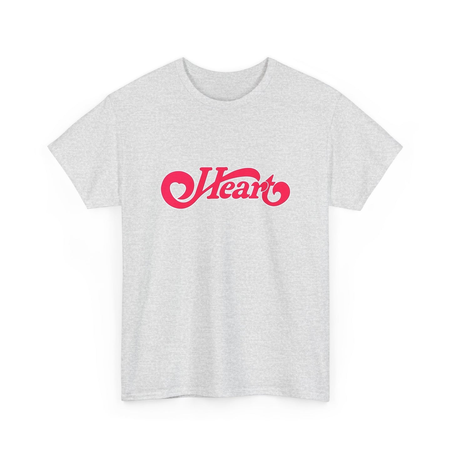Heart Band Vintage Graphic T Shirt NEW Unisex Heavy Cotton Tee